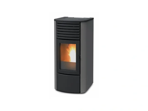 Granulinė krosnelė Klio 16kW, 24kW pilka