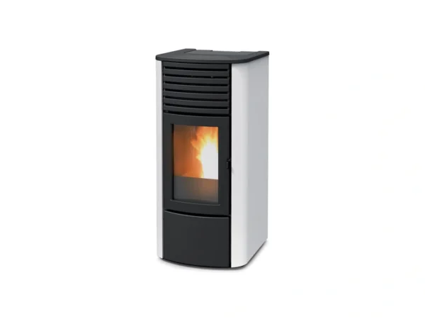 Granulinė krosnelė Klio 16kW, 24kW balta