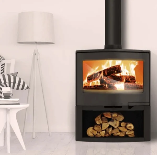 Malkinė krosnelė Lacunza Dublin 9kW instaliuota