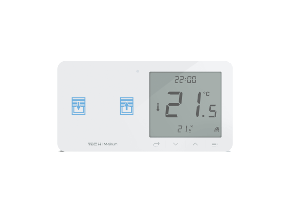 WZR-02 roletų jungiklis su temperatūros reguliatoriumi