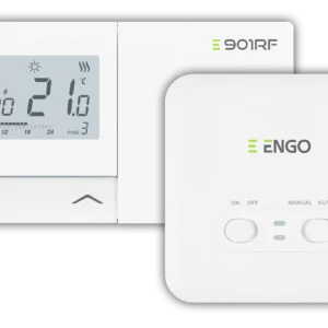 E901-RF Programuojamas, belaidis termostatas