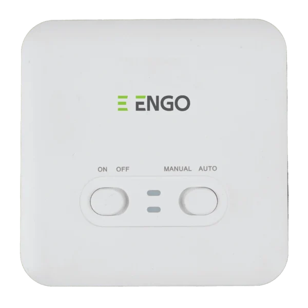 E901-RF Programuojamas, belaidis termostatas baltas