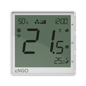 EFAN-RFW Belaidis baltas termostatas, Wi-Fi