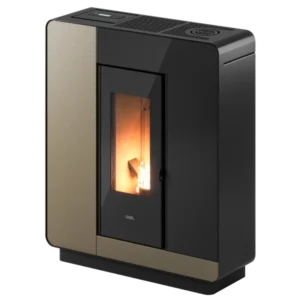 Granulinė krosnelė Elle Plus 9 šviesi bronza