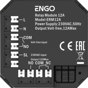 Engo ERM12A Relės modulis 12 A