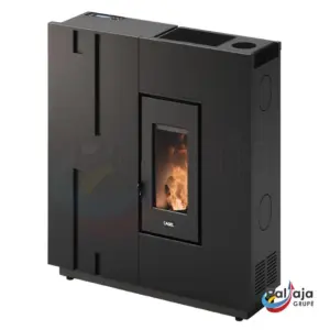 Granulinė krosnelė Baggy 7 Up juoda