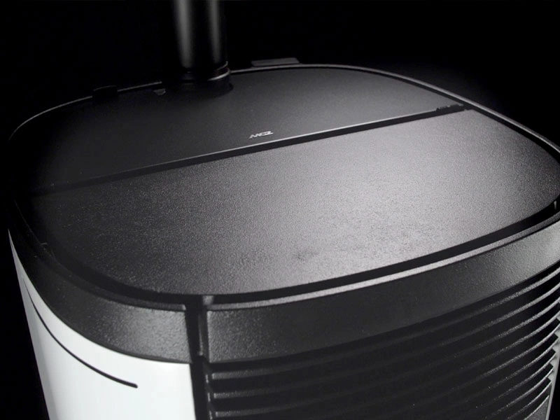 Granulinė krosnelė Club krosnelės viršus