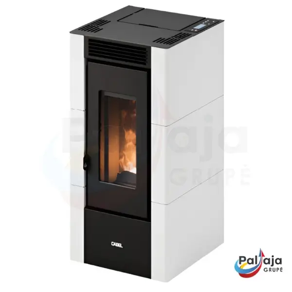 Granulinė krosnelė Cristal 6 balta