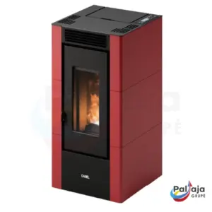 Granulinė krosnelė Cristal 6 raudona
