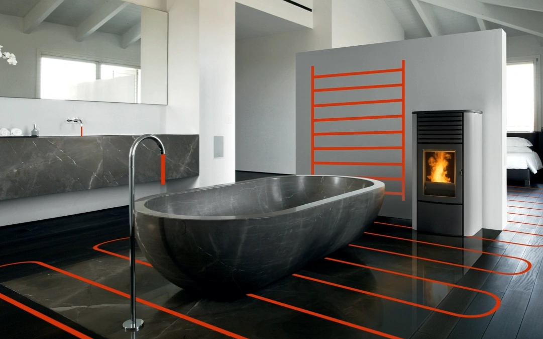 Granulinė krosnelė Ego AIR Matic 8 CORE 8 kW promo