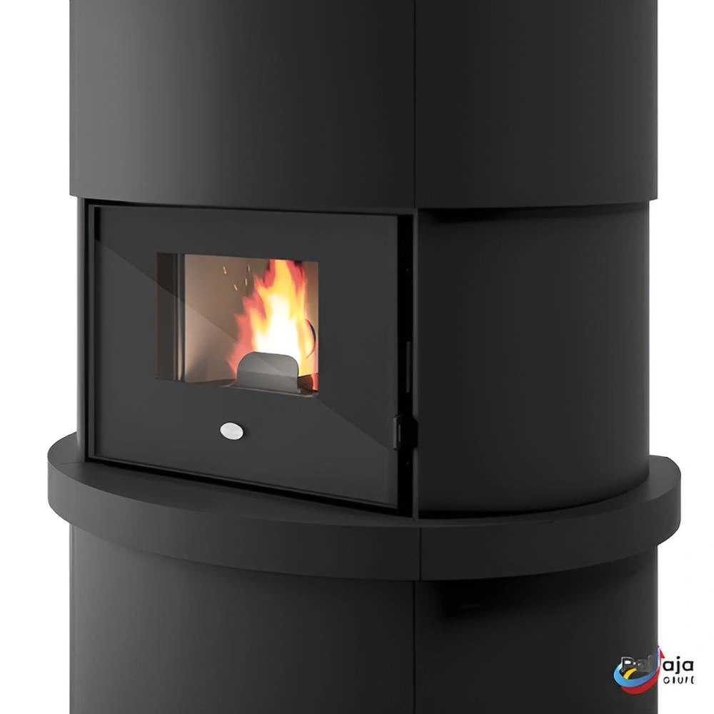 Granulinė krosnelė EvaCalor DANTE 6.5kW iš arti