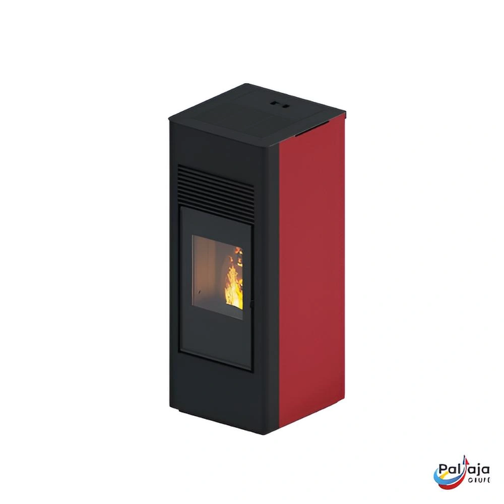 Granulinė krosnelė EvaCalor DORIA 14kW raudona