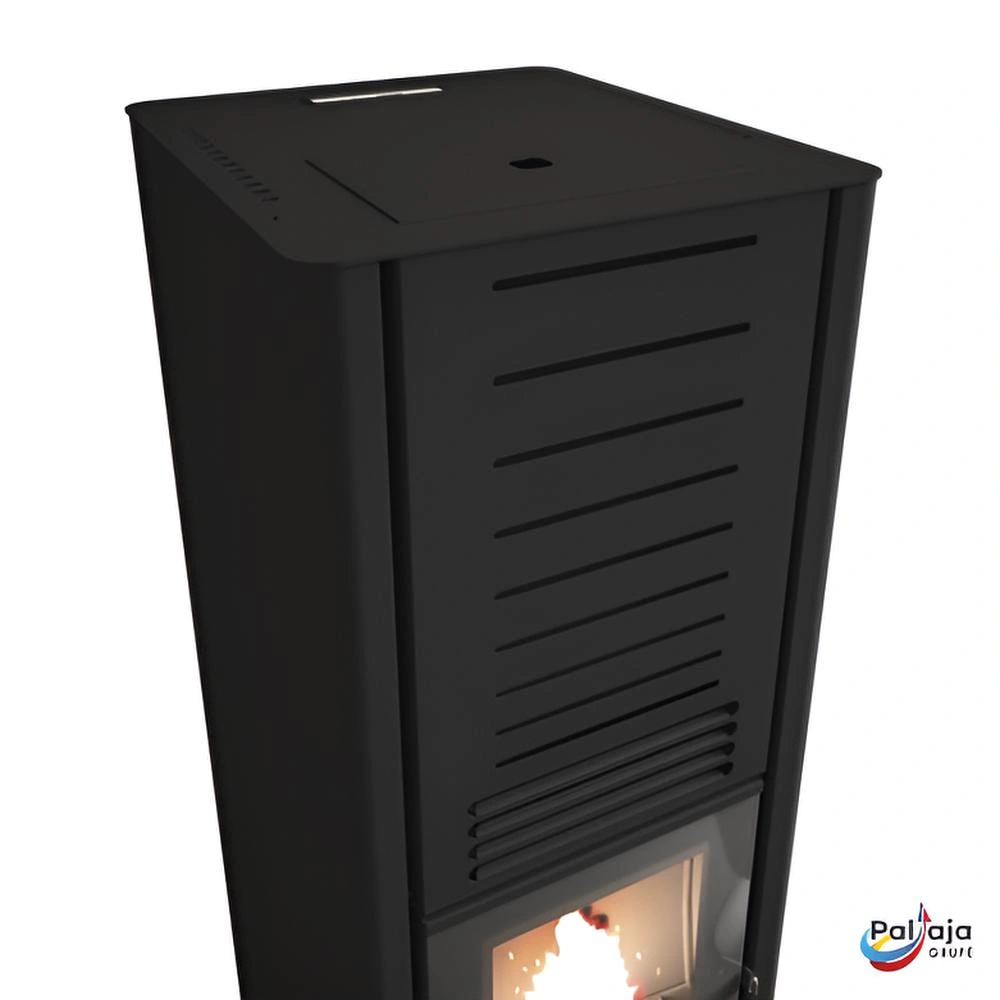 Granulinė krosnelė EvaCalor KAREN 8kW iš arti