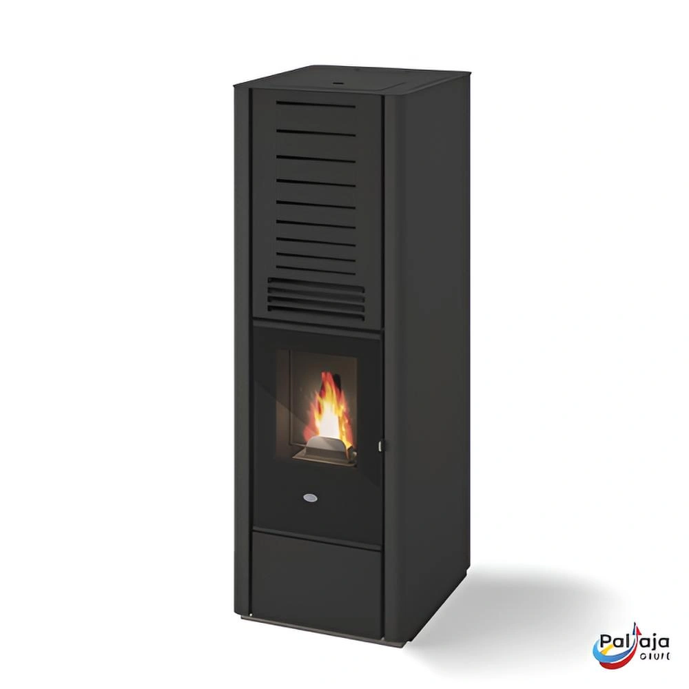 Granulinė krosnelė EvaCalor KAREN 8kW juoda