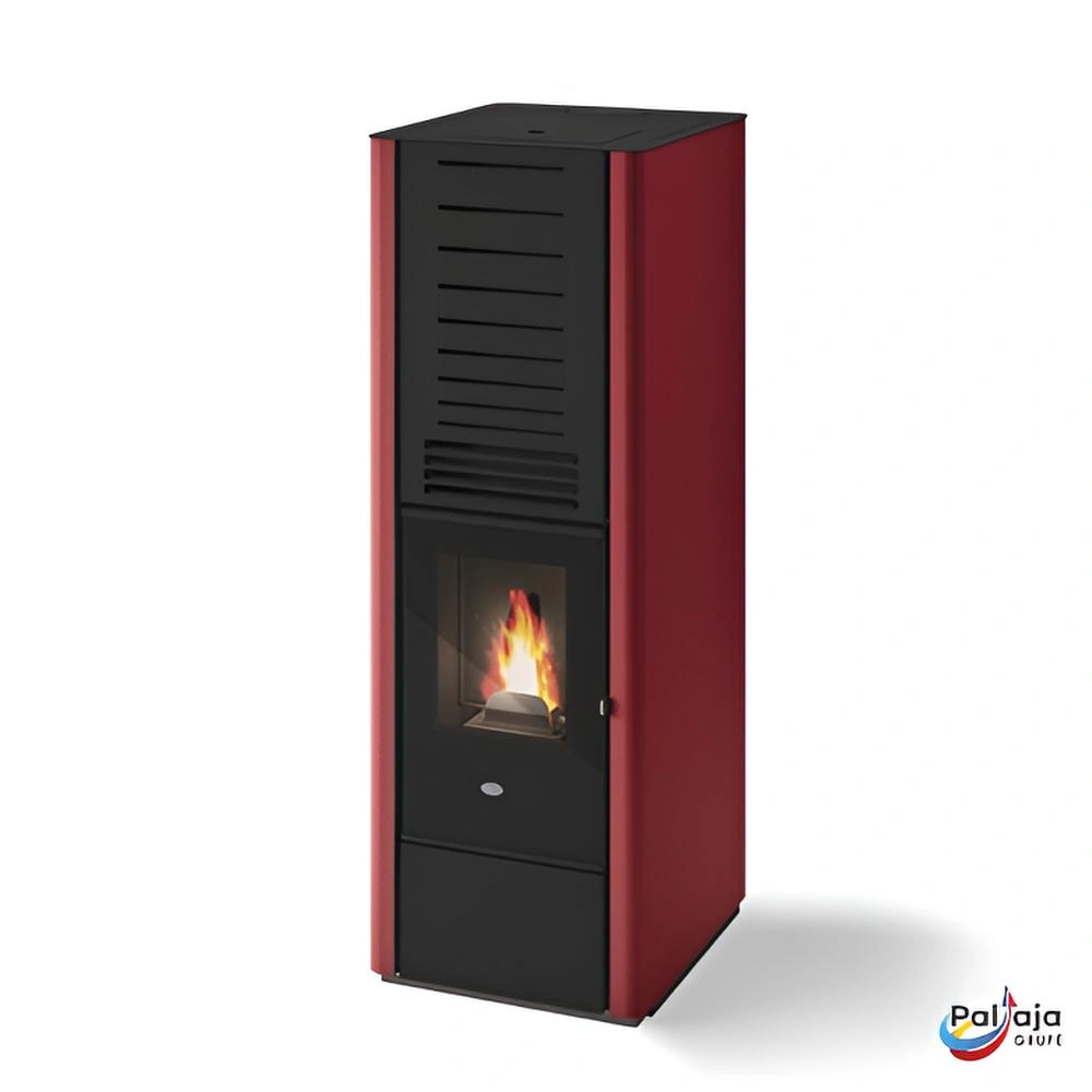 Granulinė krosnelė EvaCalor KAREN 8kW raudona