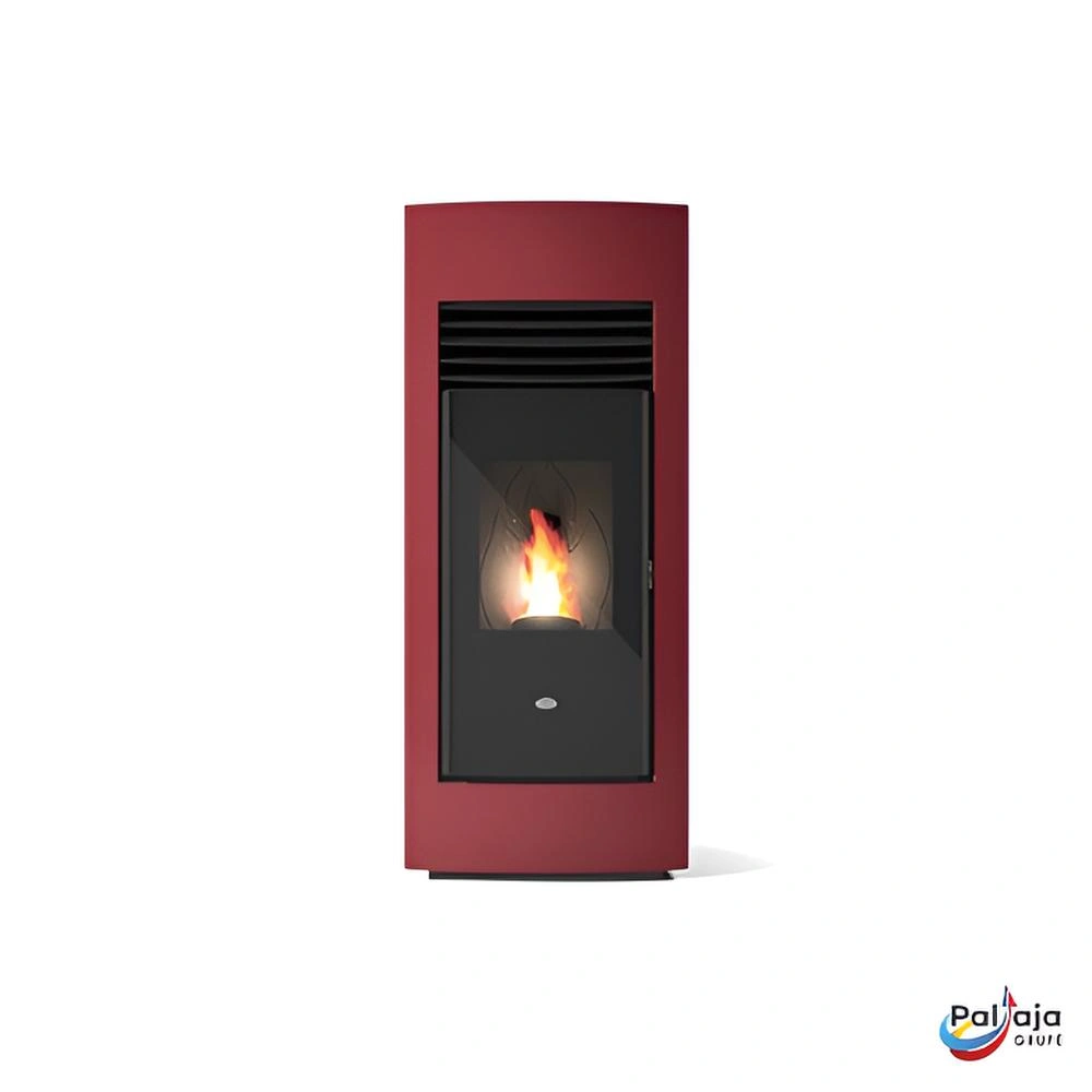 Granulinė krosnelė EvaCalor LETIZIA 14kW iš priekio