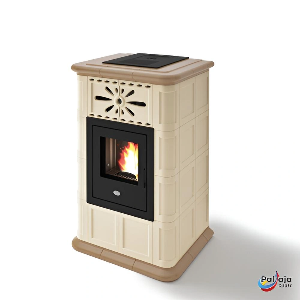 Granulinė krosnelė EvaCalor MARIA 12.5kW kaštoninė