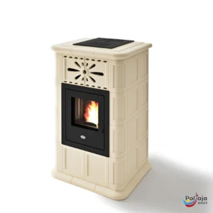 Granulinė krosnelė EvaCalor MARIA 12.5kW kreminė
