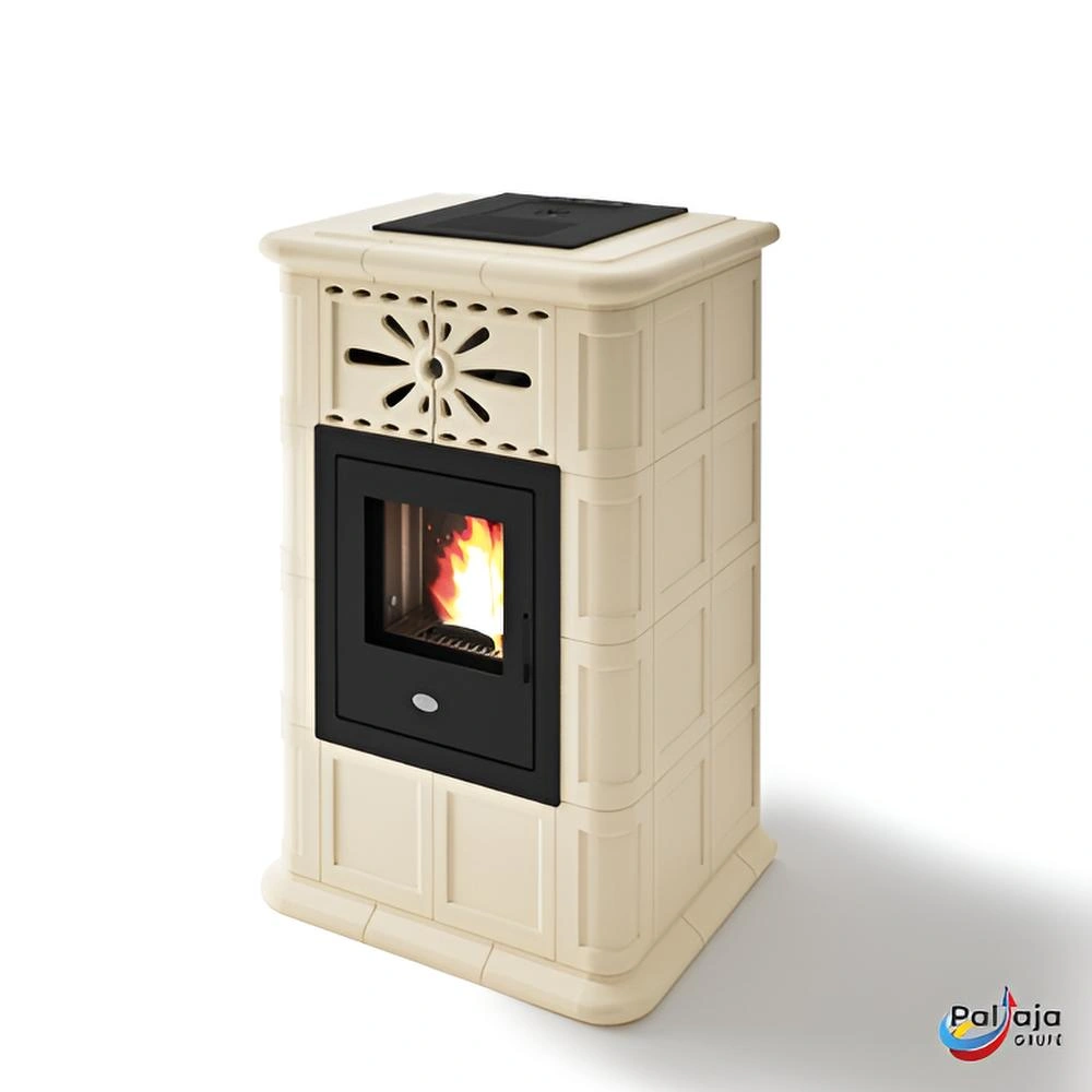 Granulinė krosnelė EvaCalor MARIA 12.5kW kreminė