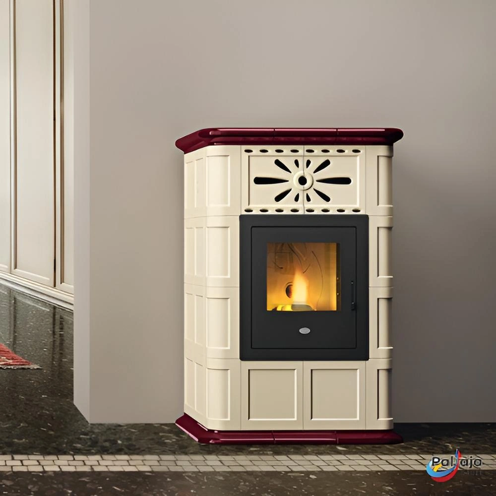 Granulinė krosnelė EvaCalor MARIA 12.5kW namuose