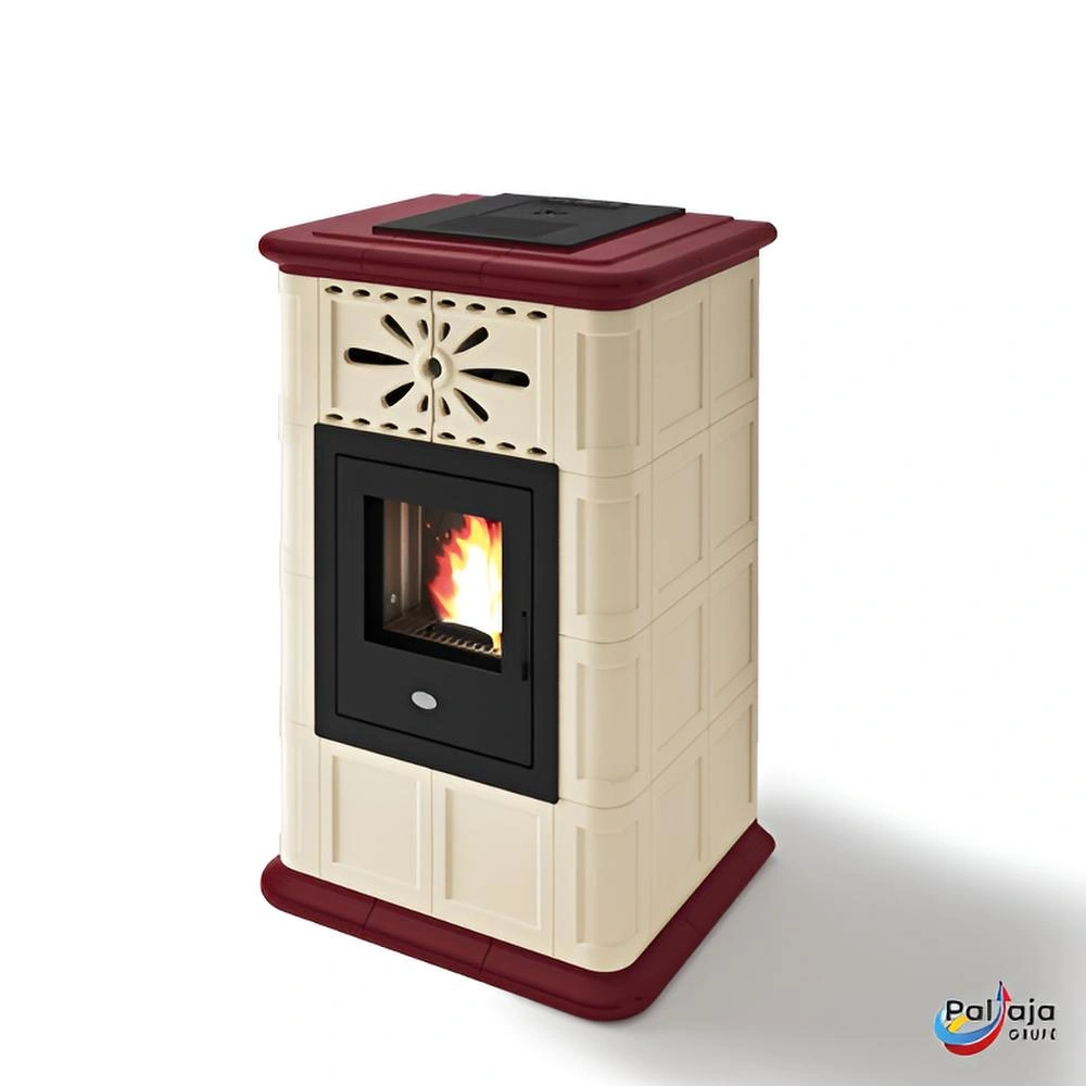 Granulinė krosnelė EvaCalor MARIA 12.5kW raudona