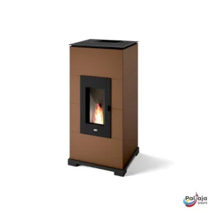Granulinė krosnelė EvaCalor MAURA 10kW corten šviesiai ruda