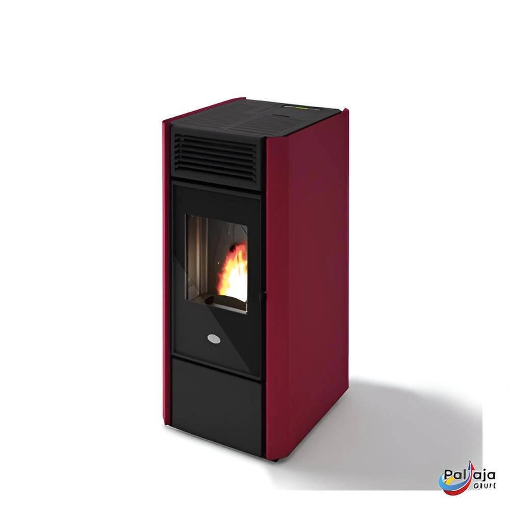 Granulinė krosnelė EvaCalor MILLY 12.5kW raudona
