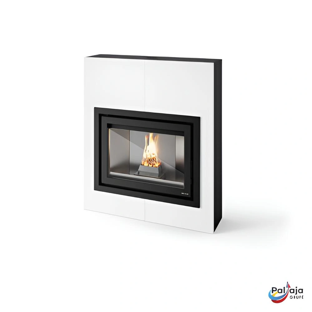 Granulinė krosnelė EvaCalor MIRKO 8kW balta