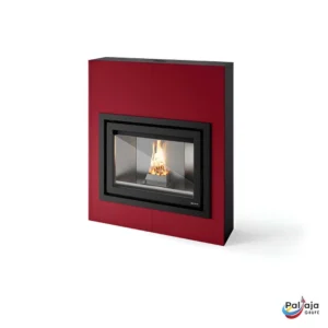 Granulinė krosnelė EvaCalor MIRKO 8kW raudona
