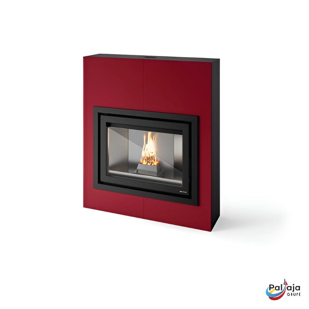 Granulinė krosnelė EvaCalor MIRKO 8kW raudona