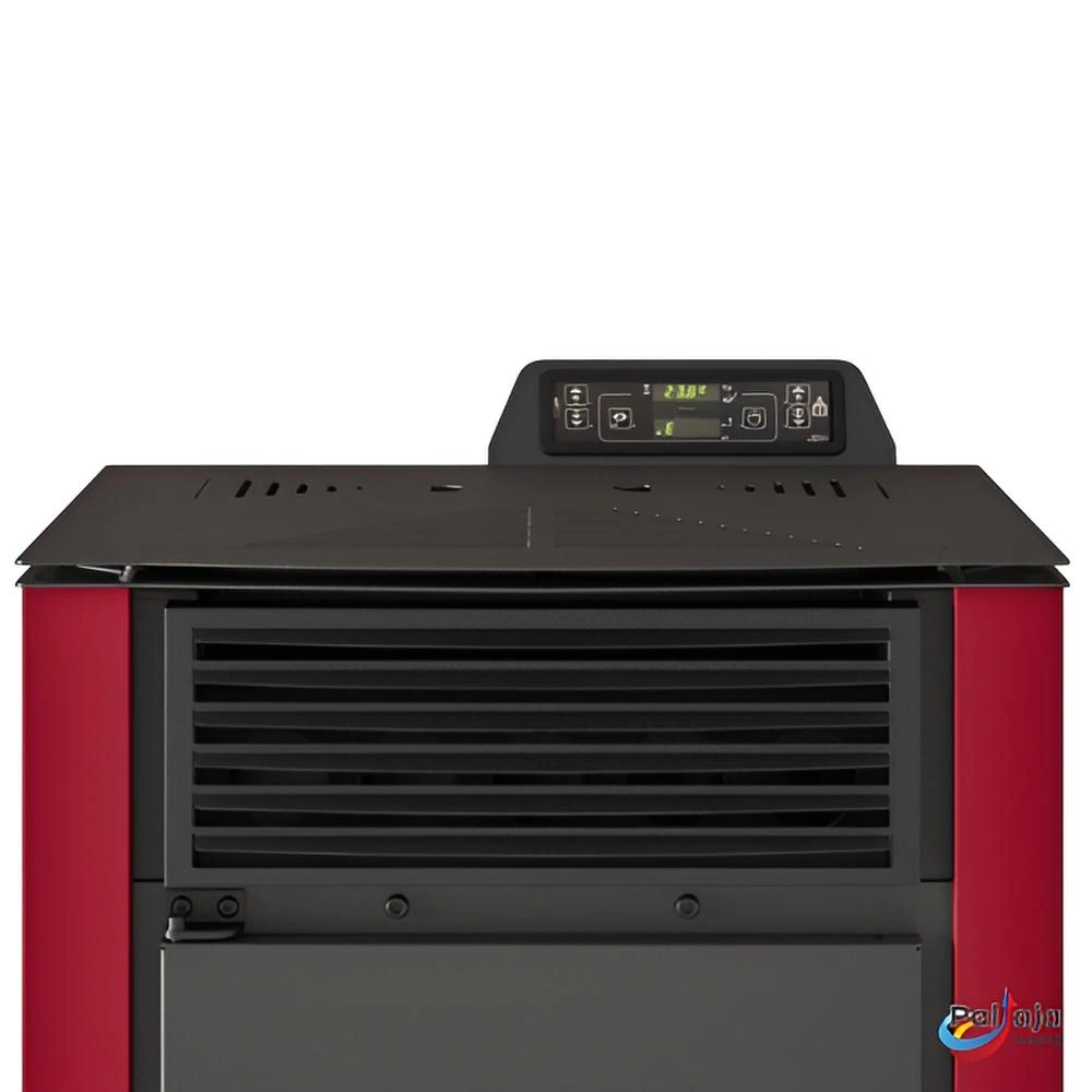 Granulinė krosnelė EvaCalor PAOLA 12.5kW iš arti