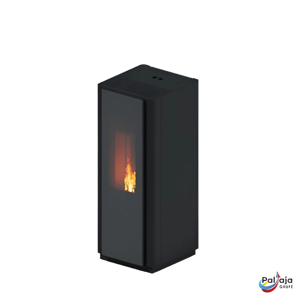 Granulinė krosnelė EvaCalor QUADRA 11, 10kW juoda
