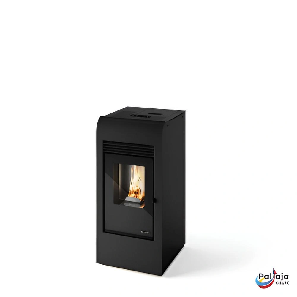 Granulinė krosnelė EvaCalor RITA PLUS 8kW juoda