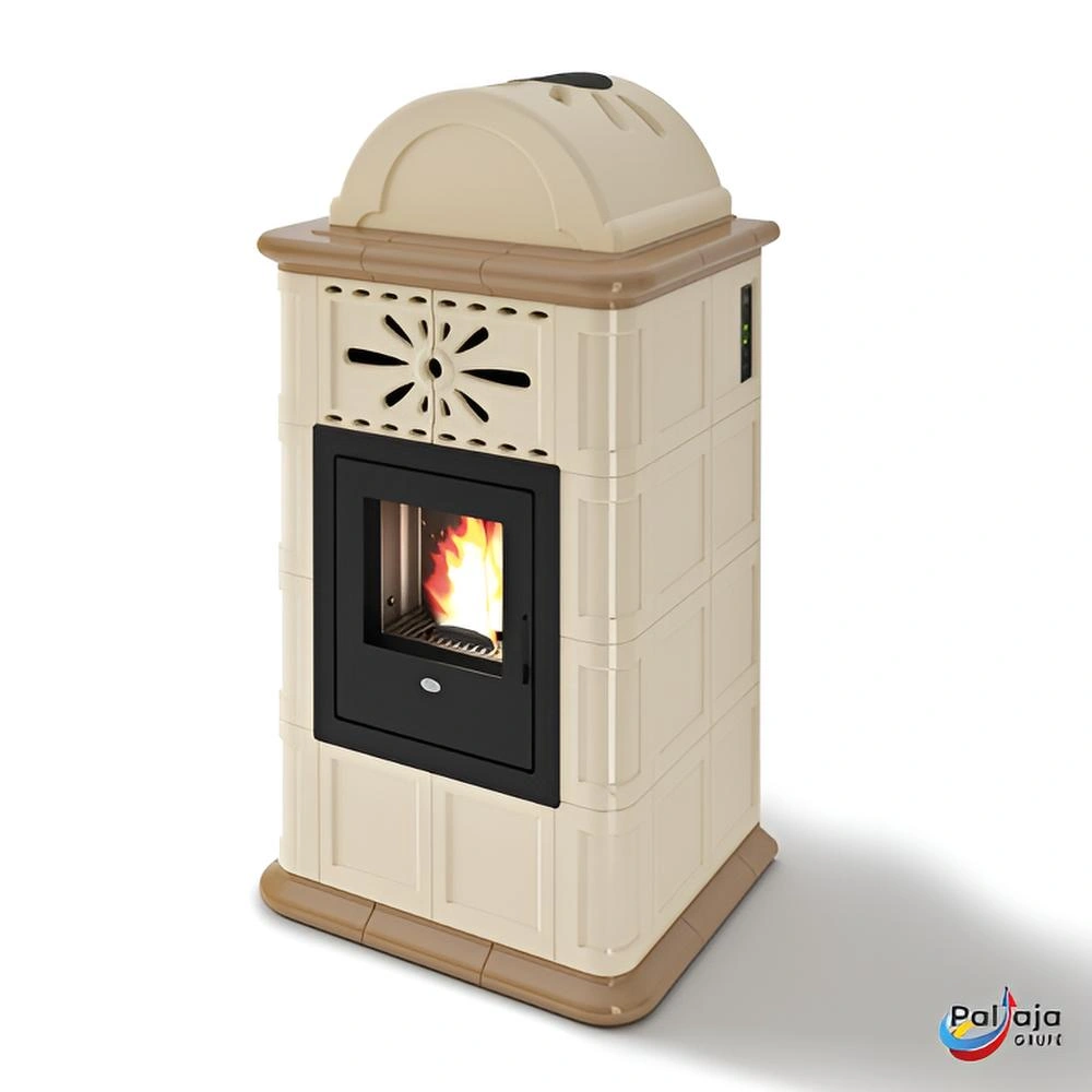 Granulinė krosnelė EvaCalor ROSY 12.5kW kaštoninė
