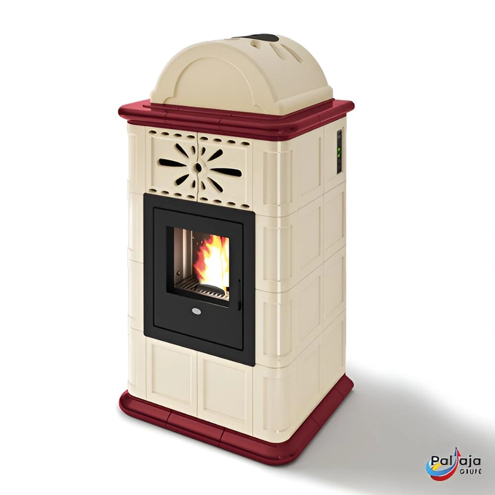 Granulinė krosnelė EvaCalor ROSY 12.5kW raudona