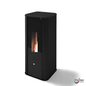 Granulinė krosnelė EvaCalor SILENCE 11, 10kW juoda