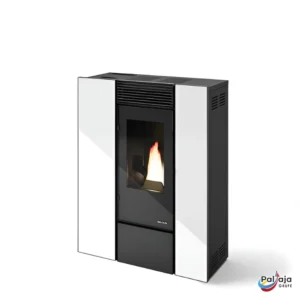 Granulinė krosnelė EvaCalor Slim DENISE 9.9kW balta