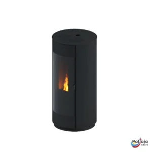 Granulinė krosnelė EvaCalor TONDA 11, 10kW juoda