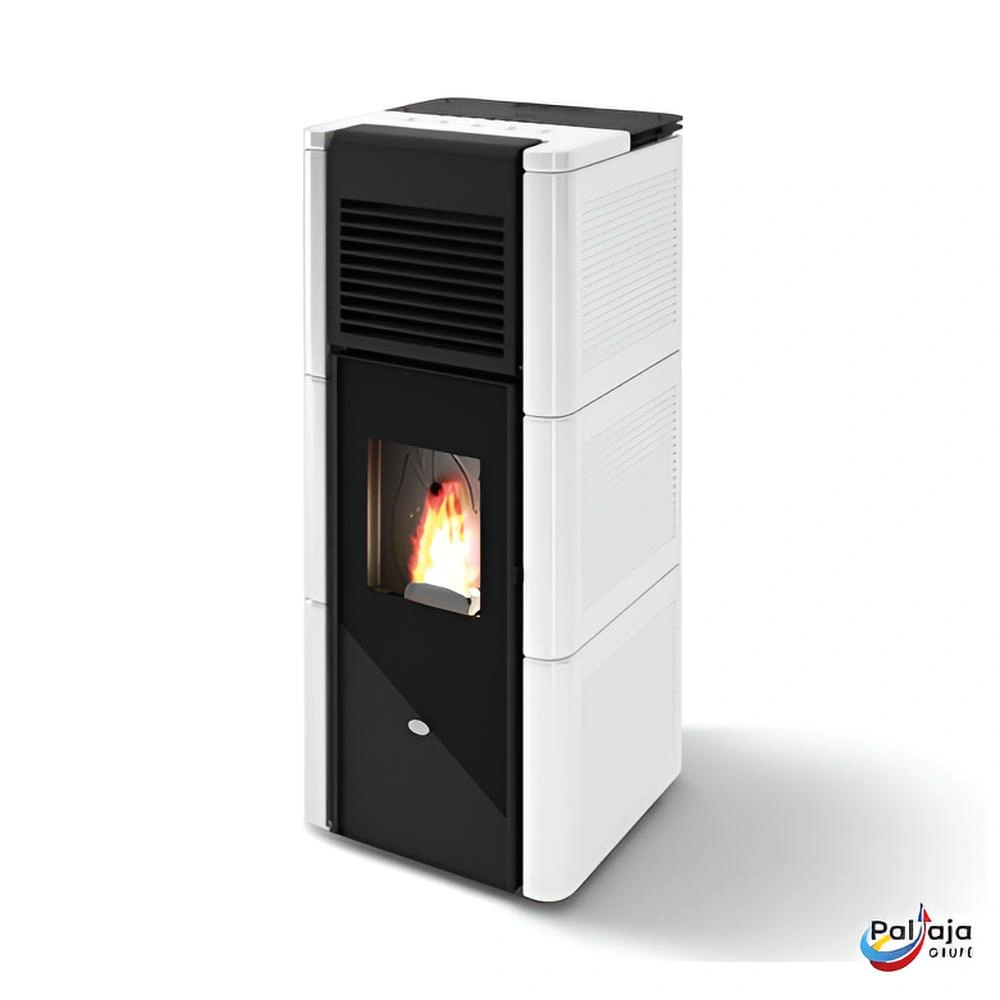 Granulinė krosnelė EvaCalor ZOE 14kW balta