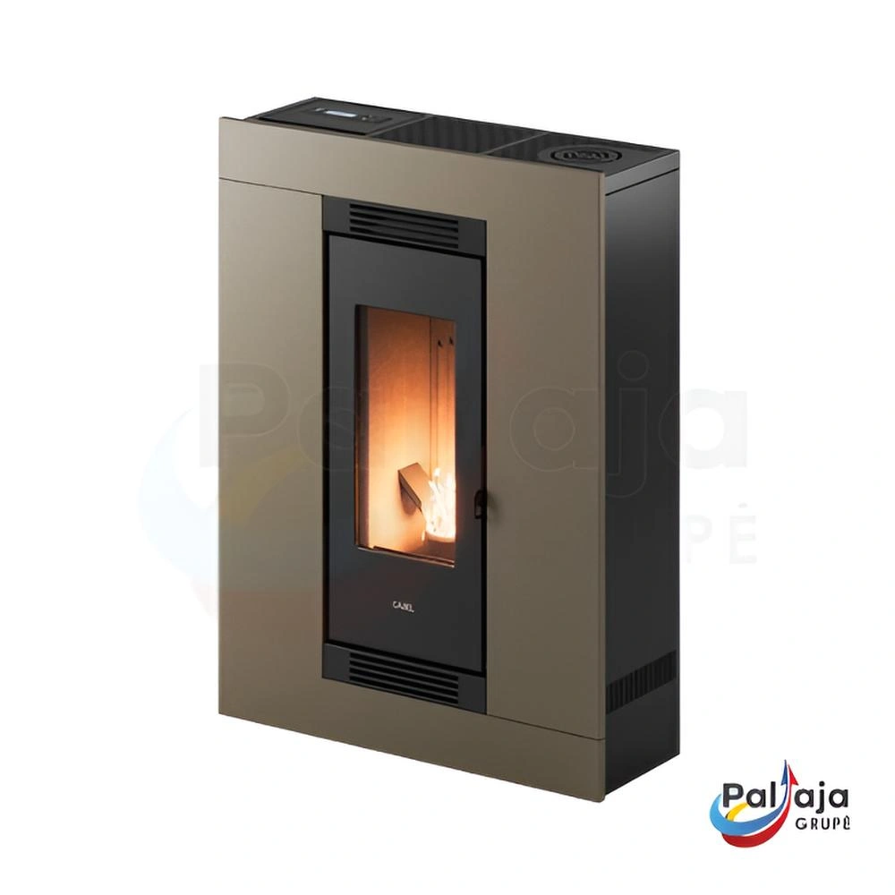 Granulinė krosnelė Luce Plus 9 šviesi bronza