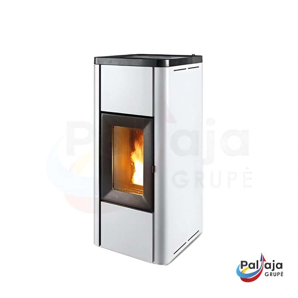 Granulinė krosnelė Mida 8,2kW balta iš šalies