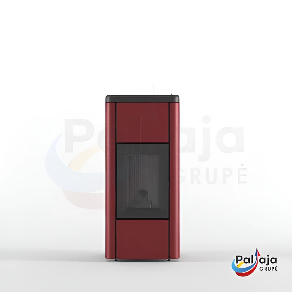 Granulinė krosnelė Mida 8,2kW raudona