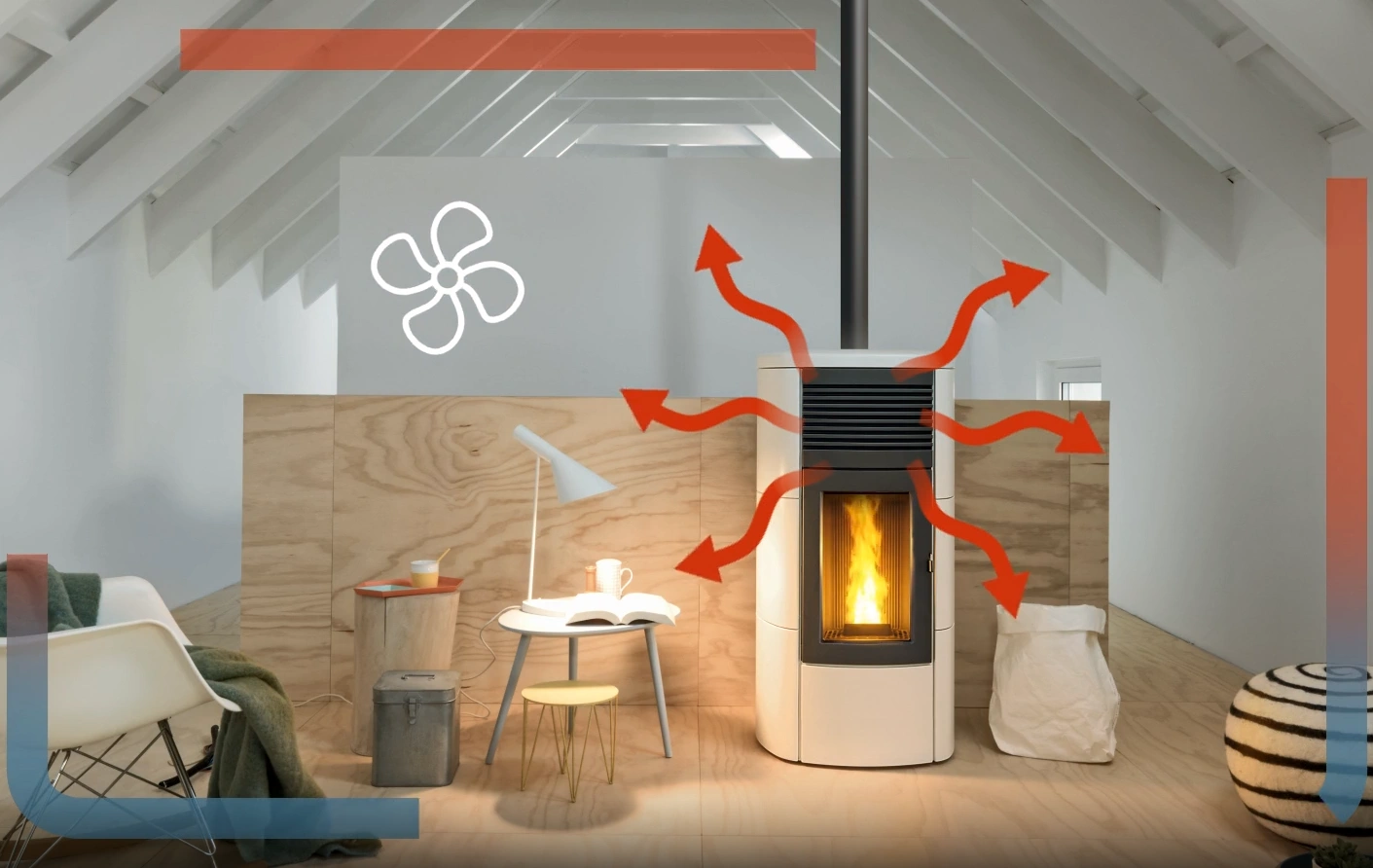 Granulinė krosnelė Mini AIR 6 promo