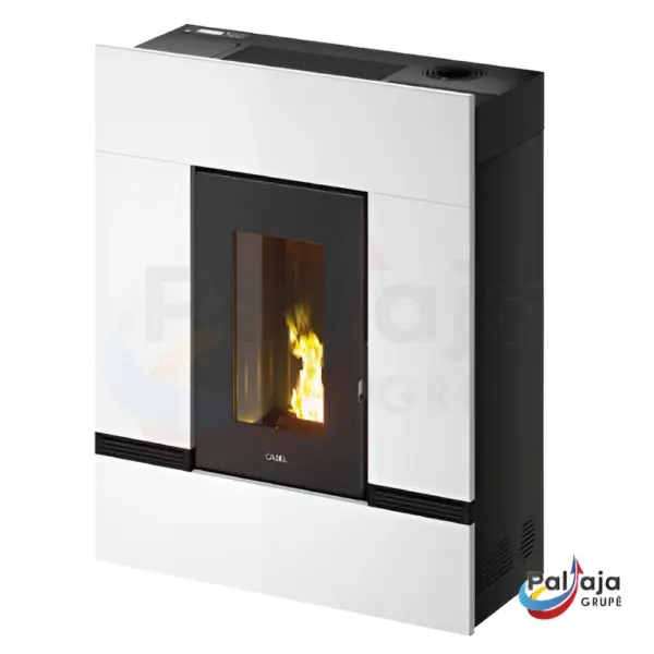 Granulinė krosnelė Mithos Plus 12 Up – Twin balta