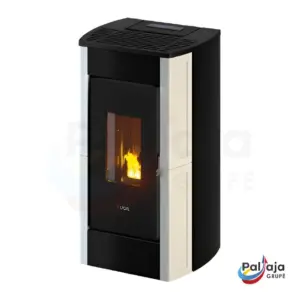 Granulinė krosnelė Perla 7 Balta majolika