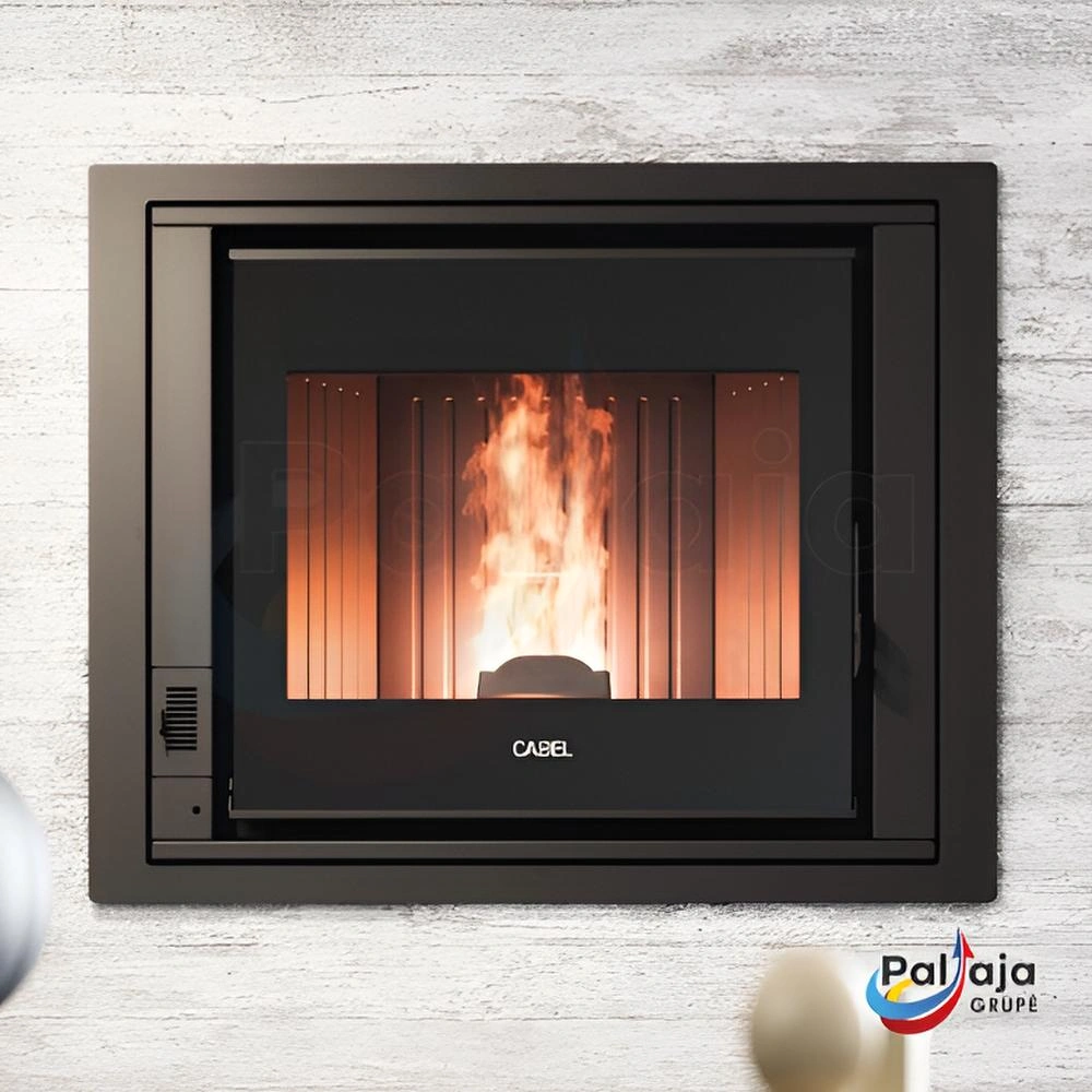 Granulinė krosnelė Ponente 7 įmontuota