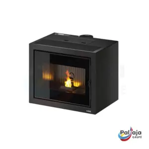 Granulinė krosnelė Quasimodo 9 Box Up – Twin juodas plienas