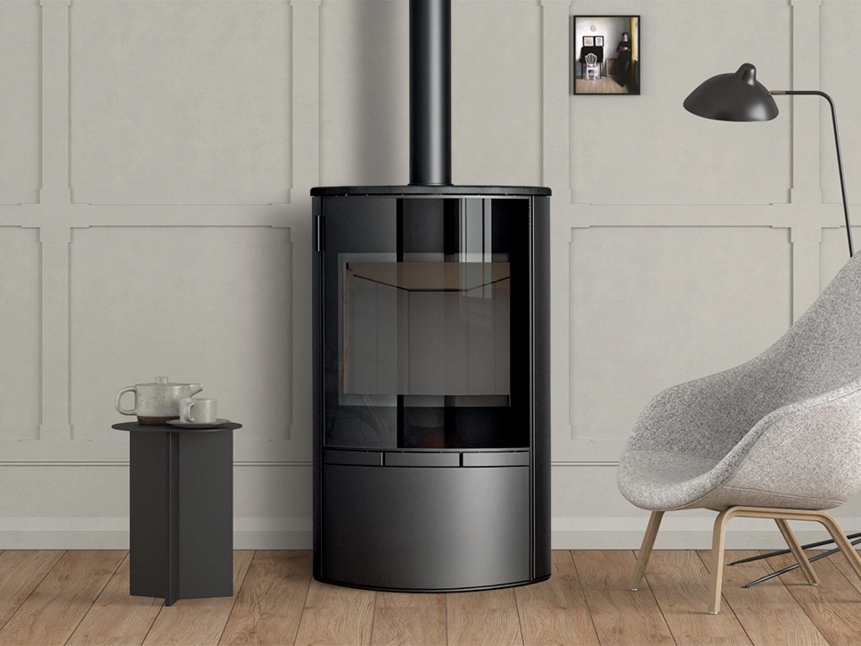 Granulinė krosnelė Saya namuose