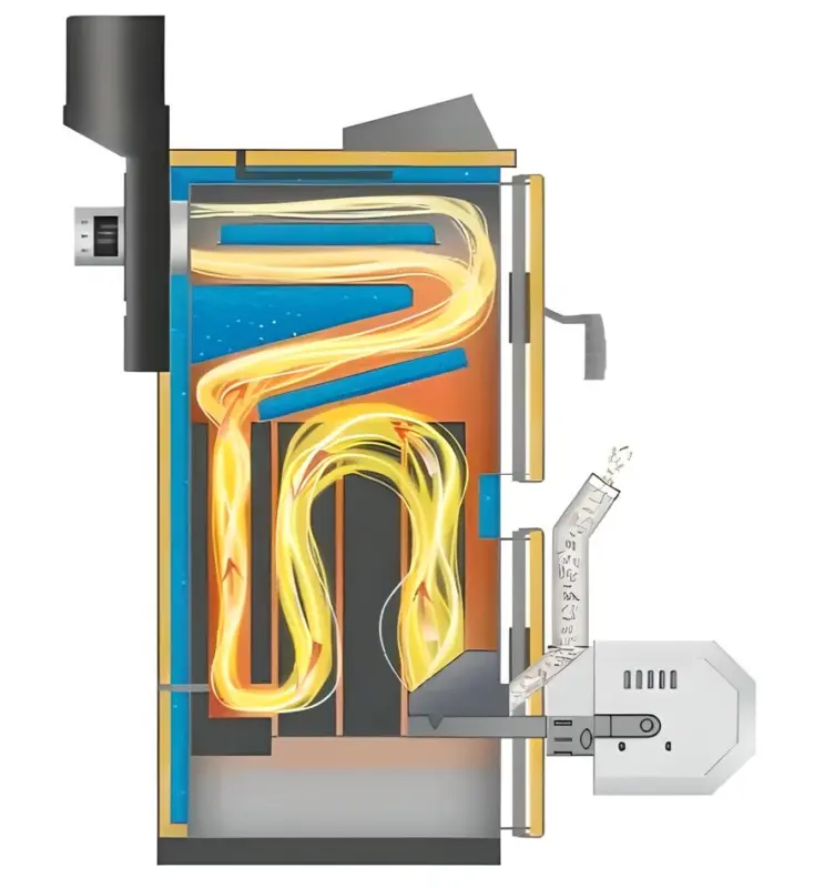 Granulinio katilo šonas Paltaja