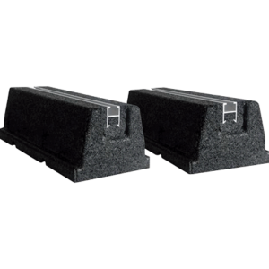 Guminiai padai pastatymo rėmui